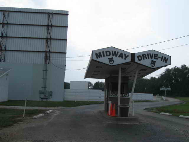 Midway Drive In Theater - 2010 Photo (newer photo)